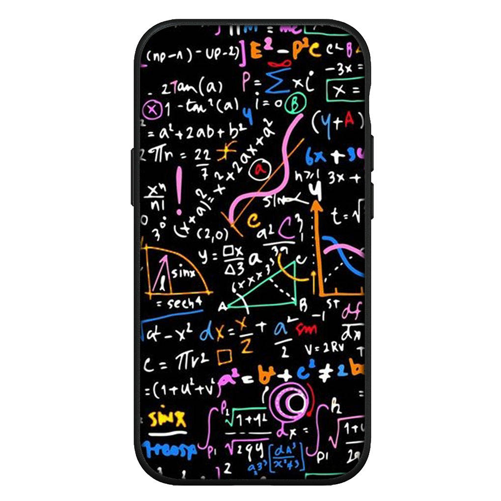 Для iPhone 16 15 Xiaomi Redmi Note 14 13 12 11 Pro Max X 8 16e Samsung Galaxy S25 S24 S23 Moto OPPO Huawei Chemistry Maths Equation Formula Phone Case