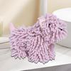 Hand Towel Balls For Bathroom Cartoon Puppy Chenille Hand Towel Cartoon Highly Absorbent Cleaning Cloth Decorative Household