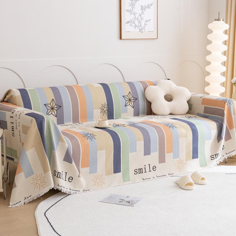 Новый чехол для дивана, тканевый чехол, набивной плед с принтом, новое полотенце для дивана, универсальная подушка на все времена года