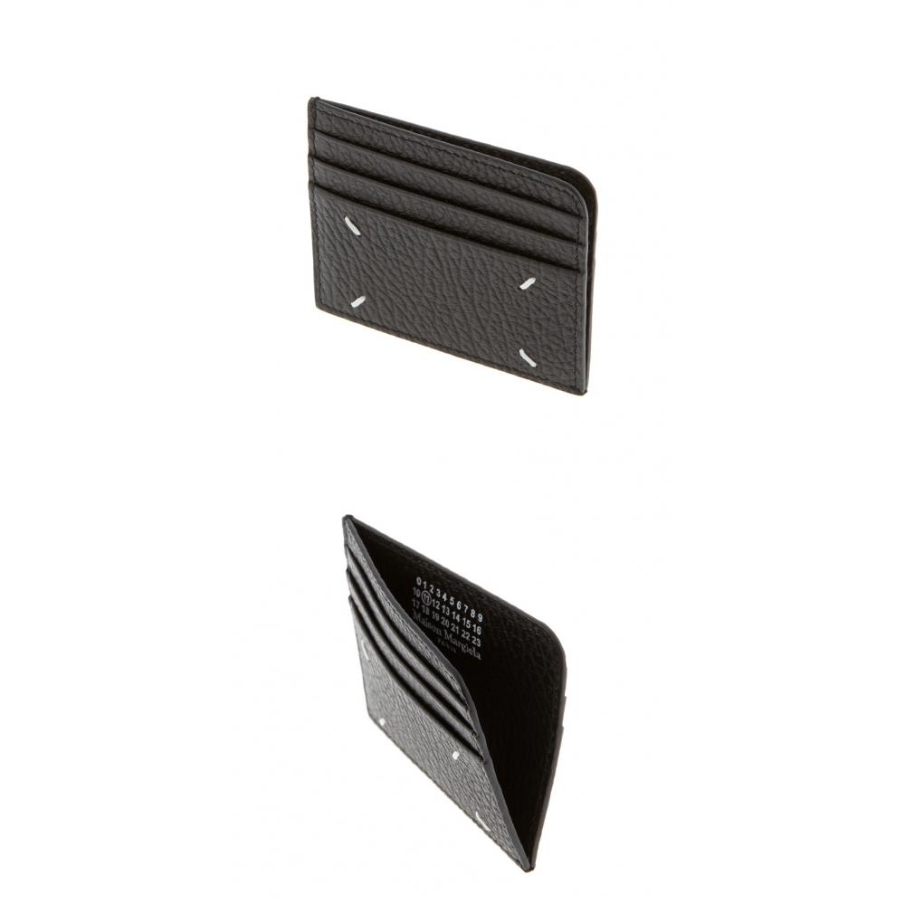 Maison Margiela Sa3vx0007 P4455 T8013 Stitched Grain Card Holder