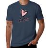 Aroha In Pink Tshirt Streetwear Print Tee Shirt