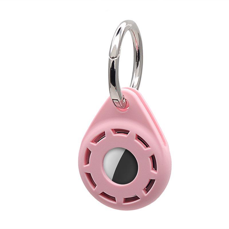 Waterdrop Multicolor Silicone AirTag Protective Cover with Hanging Buckle