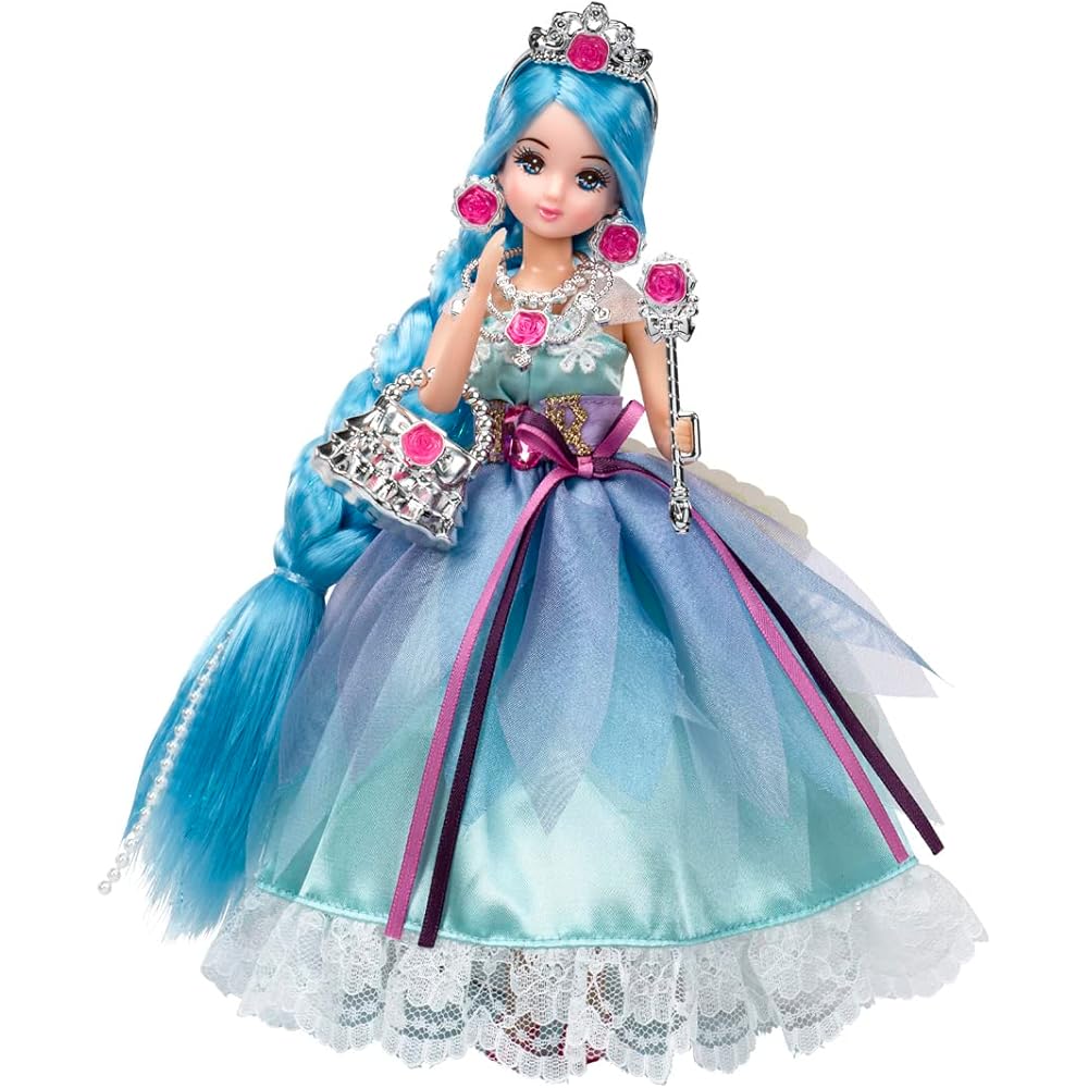 Takara Tomy Licca-chan Dress Fairy Princess Dress Toy for Dress-Up Play Ages 3 and Up