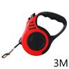 Retractable Dog Leash 3/5m One Button Lock Anti-Tangle Nylon Tape Chrome Hook Ergonomic Comfort Handle for Small Medium Dogs Out