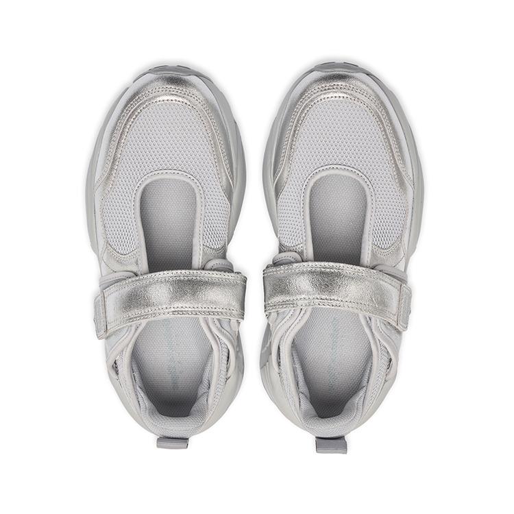 ONITSUKA TIGER Туфли Мэри Джейн на платформе Женские серебристые кроссовки 1183C583-020