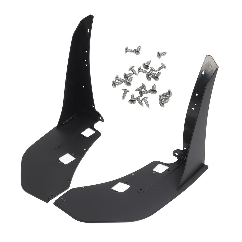 Front Bumper Corner Spoiler 1 Pair Front Side Corner Winglet Prevent Collision Long Lasting Use for  GT500 2014 To 2021