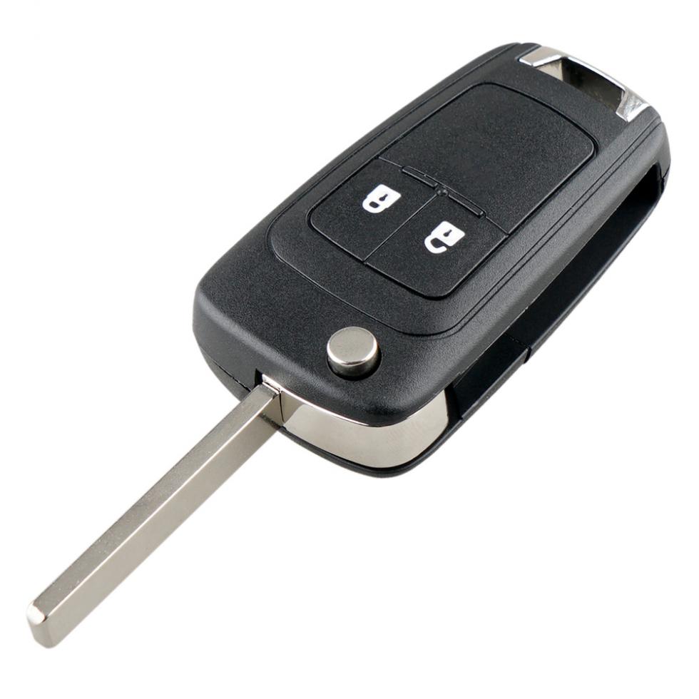 Car 2 Buttons Key Fob Shell Replacement Flip Folding Remote Cover Fit For Opel Vauxhall Astra Insignia Vectra Corsa Zafira