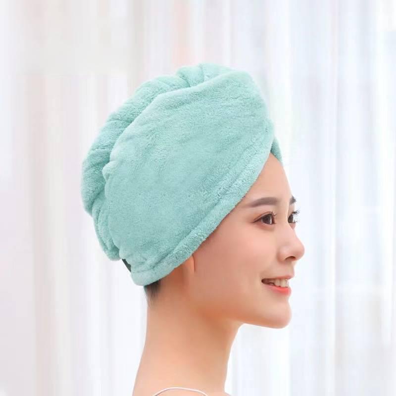 Женское полотенце для волос, домашние махровые полотенца, банные полотенца для протирания волос, полотенце из микрофибры, быстросохнущее полотенце для сушки волос, сушка волос для ванной комнаты