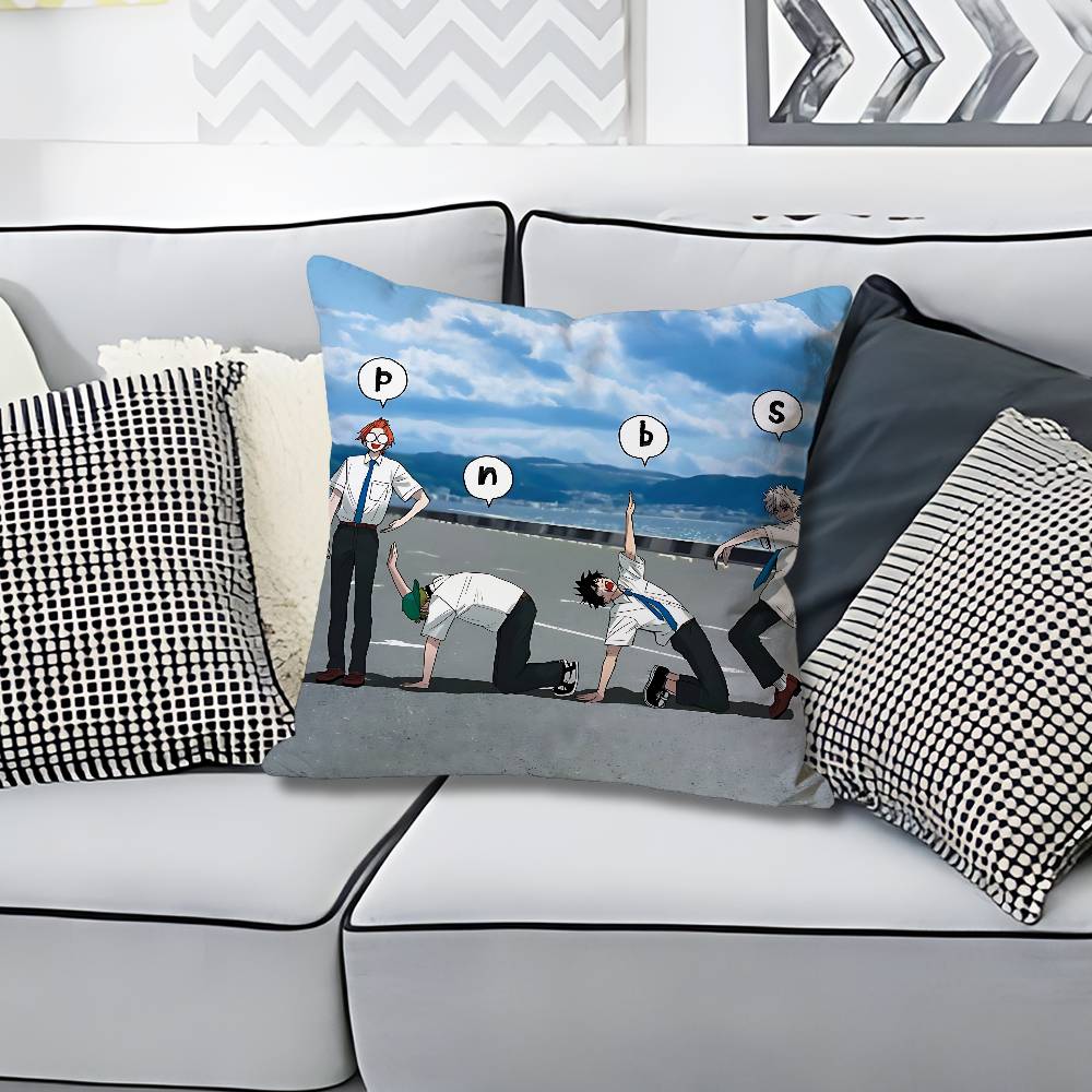 Manga PPhantom Busters Various Sizes Square Pillow Case For Car Home Bedchamber Decor Custom Valentine gift