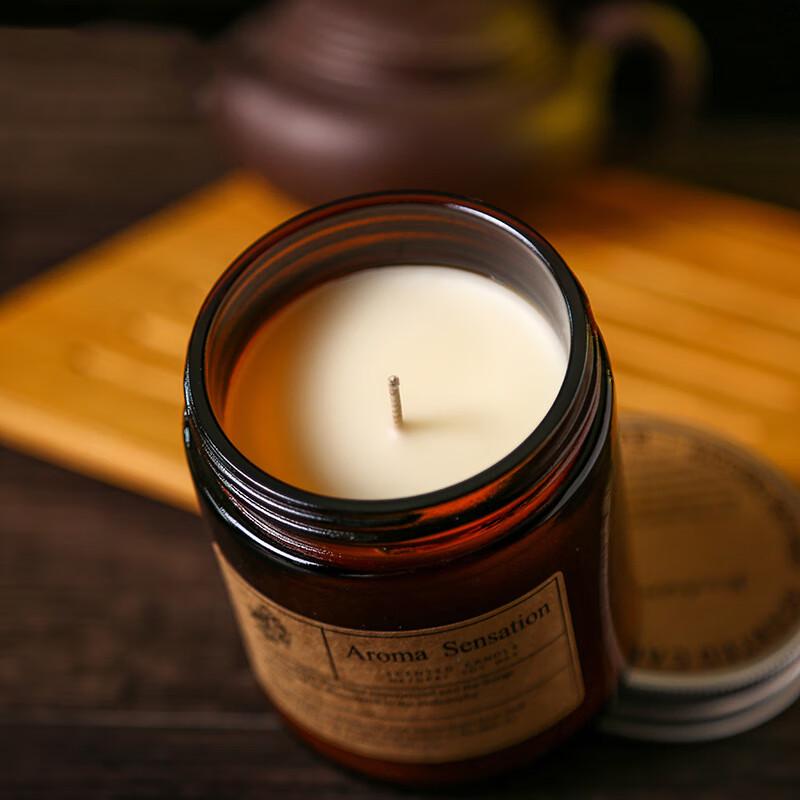 Набор ароматических свечей из соевого воска Li Shen Black Vanilla Truffle