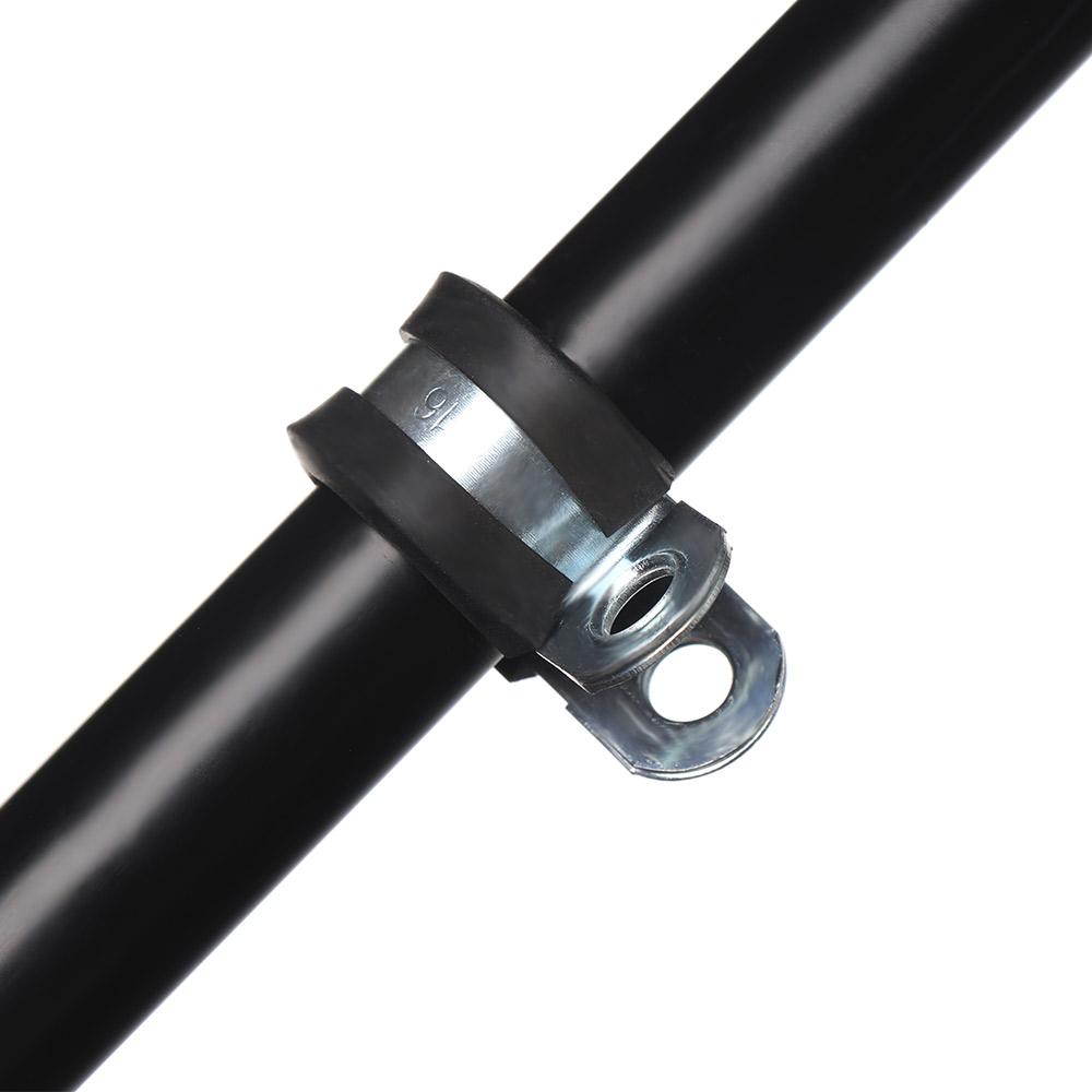 Фитинги Полезные металлические хомуты для шлангов Крепления для кабелей Резиновые зажимы P Крепление для труб