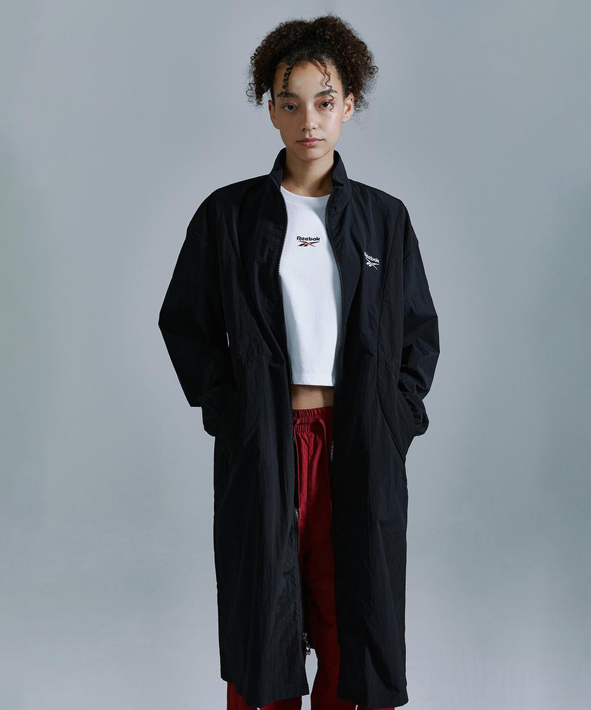 Reebok Тренч из рипстопа (W) - черный