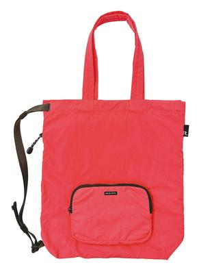 1315 Складной легкий водоотталкивающий рюкзак 3WAY Tote Bag SN CEOROO delta CEOROO 03 Coral [Rootote] Packable-B