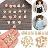 Sewing Accessories Ultra-small Buckle Doll Rabbit Buttons Doll Belt Buckles 1/6 Dolls Clothing