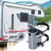 Pole Clamp U-Bracket RV Mast Pole Antenna Mounting Clamp Stable Support Hoop Clamp Fixing Bracket For Camping Roof Yacht Outdoor