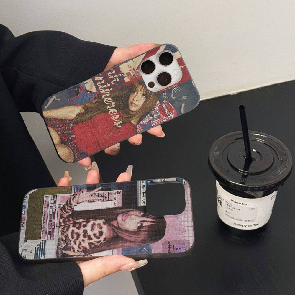 Singer P-Pinkpantheress Phone Case For IPhone 11 12 13 14 15 16 17 Pro Max PLUS Pro Wave Corrugated Silicone Case