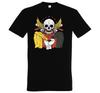 Youth Designz Mens T-Shirt German Biker Skull Motorrad Deutschland Bones Fun