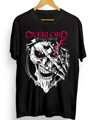 Overlord Новая футболка,аниме, манга overlord, Аинз Оал Гоун Графическая футболка