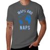 Maps And Naps Geography Teacher Tshirt Ultra Soft Breathable Tee Top