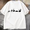 Five Mood Cats T-Shirts Cat Mom Tee Funny Short Sleeve Cat Lovers T Shirt Women Casual O Neck Summer Tops
