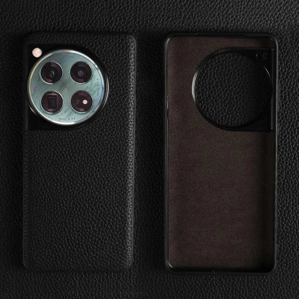 Премиальный чехол из натуральной кожи для Oneplus 12 11 11R 10Pro 12 10R 10T Ace Nord N100, ручная работа, задняя крышка