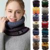 Men Women Soft Thick Shawl Scarf Thermal Fleece Neck Warmer