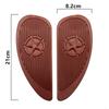 Motorcycle Tank Pad Seal Seat Protector Left & Right Set Rubber Knee Grips Custom
