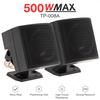 2Pcs 500W High Efficiency Mini Tweeter Speakers for Car Audio System