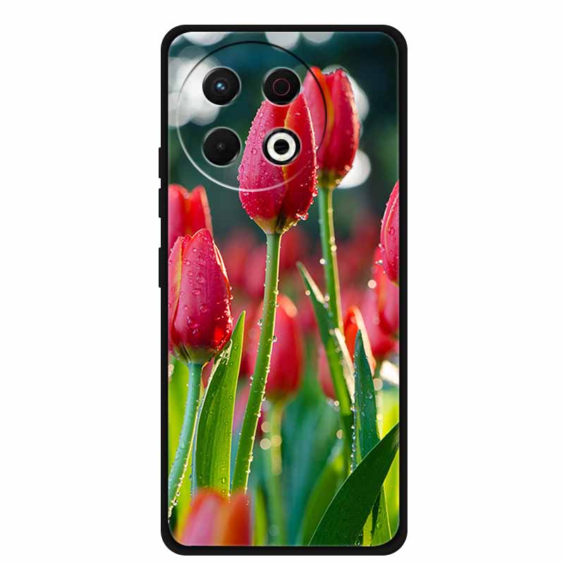 Чехол для телефона Tecno Spark 30 Pro 4G Задняя крышка 6.78" Черный Силиконовый Мягкий Чехол для Tecno Spark 30 Pro Чехол Spark30 Pro Сумка
