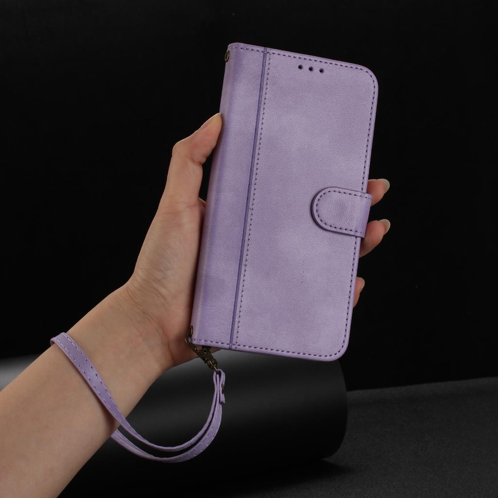 Wallet Flip Leather Case For XiaoMi Poco C71 C75 C61 C65 C55 C50 C51 C40 4G Card Holder With Wrist Strap Cover