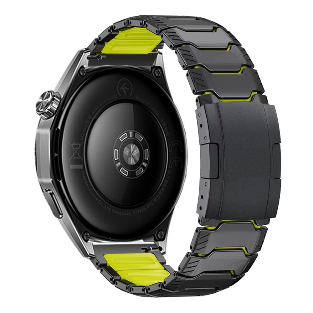22-мм универсальный титаново-силиконовый магнитный ремешок для Huawei Watch GT6/5/4 Pro Ремешок для часов Xiaomi GTR 3/4/Pro/Haylou