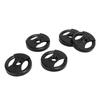 5PCS Plastic Record Adapters 45RPM Turntable Adapter Gramophone Accessories Black 1L50
