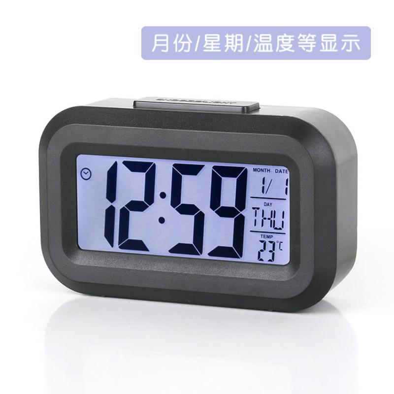 LED Digital Alarm Clock Electronic Screen Desktop Table Clocks For Home Office Backlight Snooze Calendar