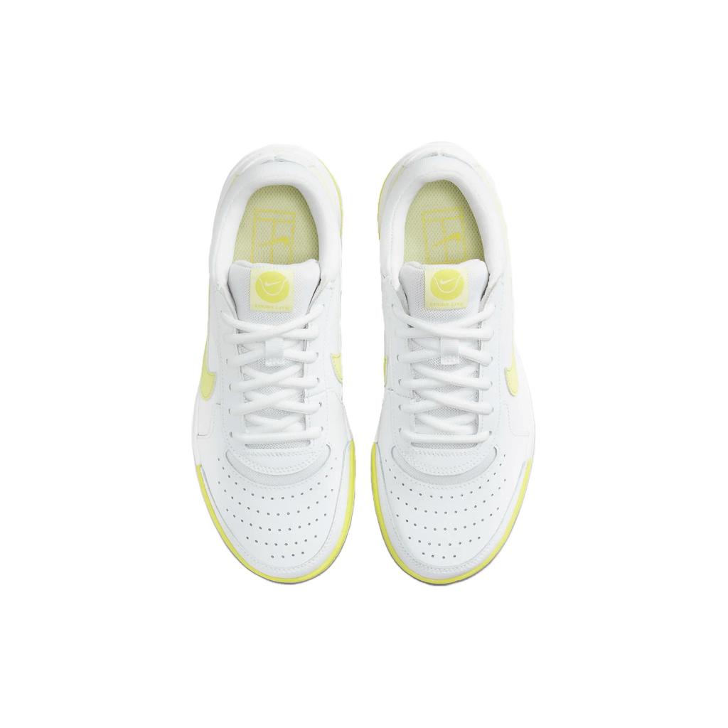 Nike Court Zoom Lite 3 White High Voltage Women Sneakers Luminous-Green DV3279-104