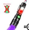 1200Lumen LED Flashlight With Magnetic UV Light Flashlight COB Side Light LED Torch Zoomable Outdoor Waterproof For Camping