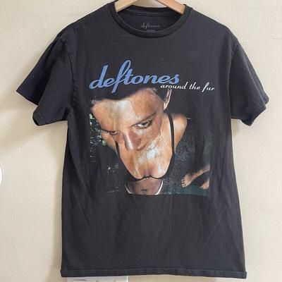 Deftones Футболка Around The Fur Черная с принтом группы, короткий рукав, унисекс S5XL Унисекс Футболка