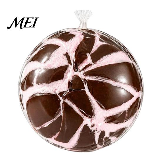Soft Squeeze Toy Wax Cracking Ball Toy, Crispy Chocolate Stress Relief Portable Slow Rising Fidget with Crackable Texture, Party Favors Anxiety