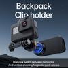 Magnetic Quick Release Backpack Strap Mount Backpack Clip Mount with Sports Camera Mounting Adapter