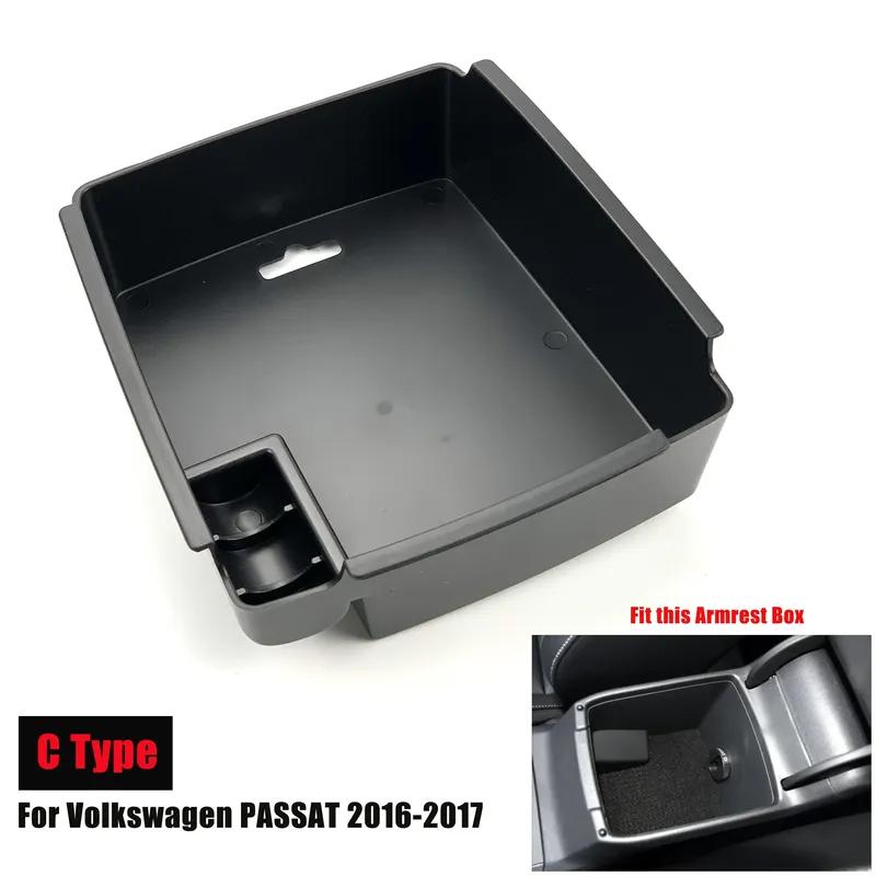 Автоаксессуары Ящик-подлокотник для Volkswagen Golf 7 MK7 Golf 6 MK6 Scirocco Touran PASSAT Teramont Tiguan Touareg Sharan