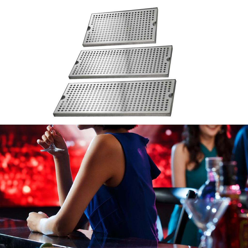Beer Drip Tray Detachable Gift Set Stainless Steel Removable Cleaning Beer Tower Drip Pan Office Bar Household Club Teahouse