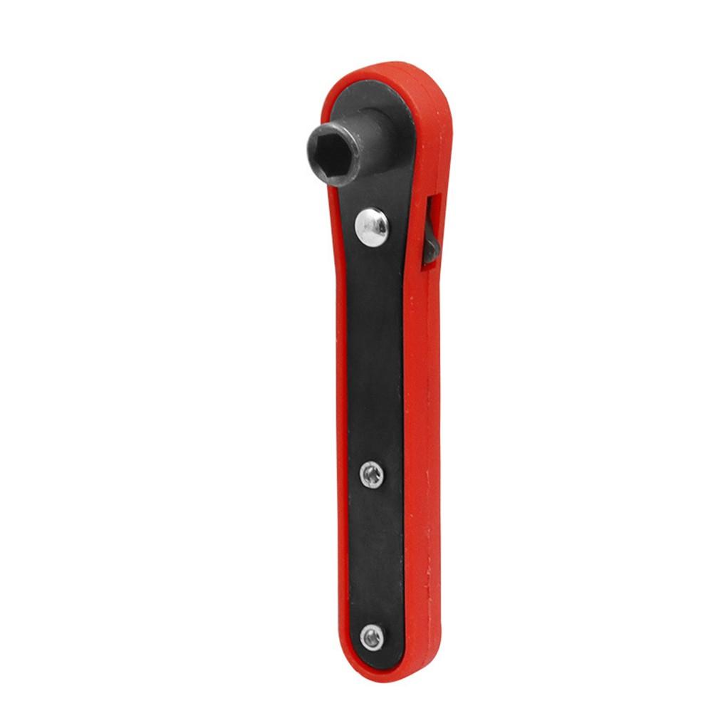 Ergonomic Ratchet Wrench Screwdriver Tool with Quick Release and Thumb Switch