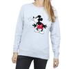 Disney Womens/Ladies Mickey Mouse Tongue Sweatshirt
