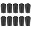 10 шт. Резиновые наконечники для треккинговых палок, чехлы для наконечников, защитные наконечники для палок для ходьбы, аксессуары для походов