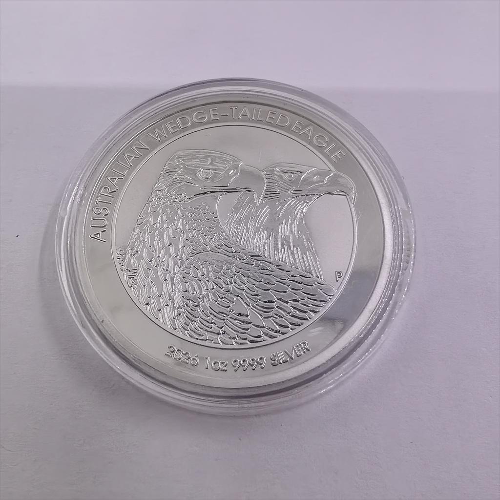 2026 New Animal Coin Metal Crafts Brass 1oz Silver Coin Statue of Liberty Eagle Commemorative Medal Souvenirs Gifts