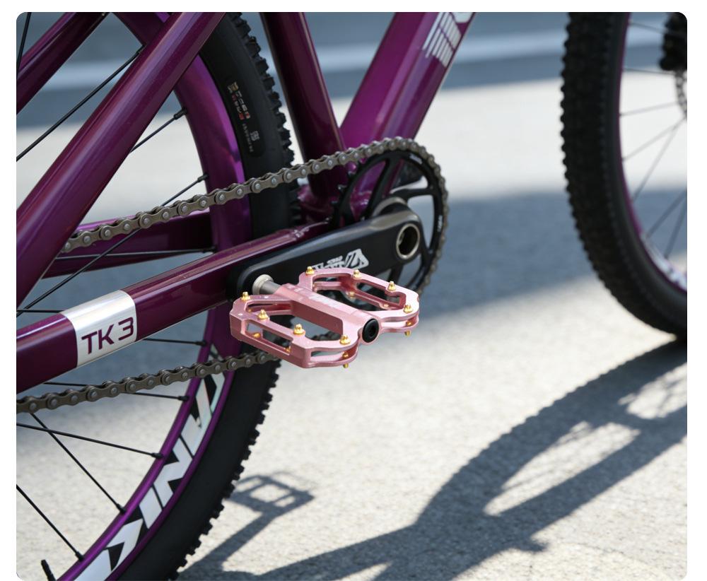 Carbon Keke TANKE Dahon Colorful Three Bearings Bicycle Pedals for Mountain and Road Bikes