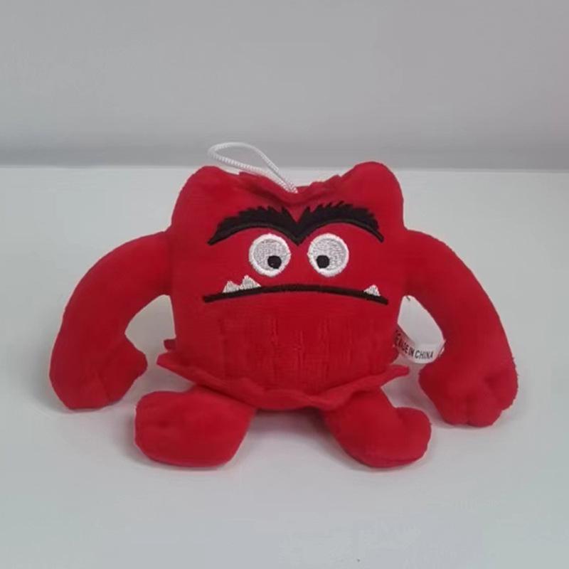 Красочная эмоциональная плюшевая игрушка «Маленький монстр»