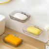 Wall-mounted Soap Box Thickened No-hole Soap Box Bathroom Soap Storage Rack