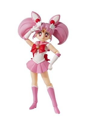 TAMASHII NATIONS Прекрасная Воительница Сейлор Мун Сейлор Чиби Мун Цвет 140 мм АБС ПВХ Окрашенная Подвижная Фигурка BAS62983 S.H.Figuarts -Издание Аниме-