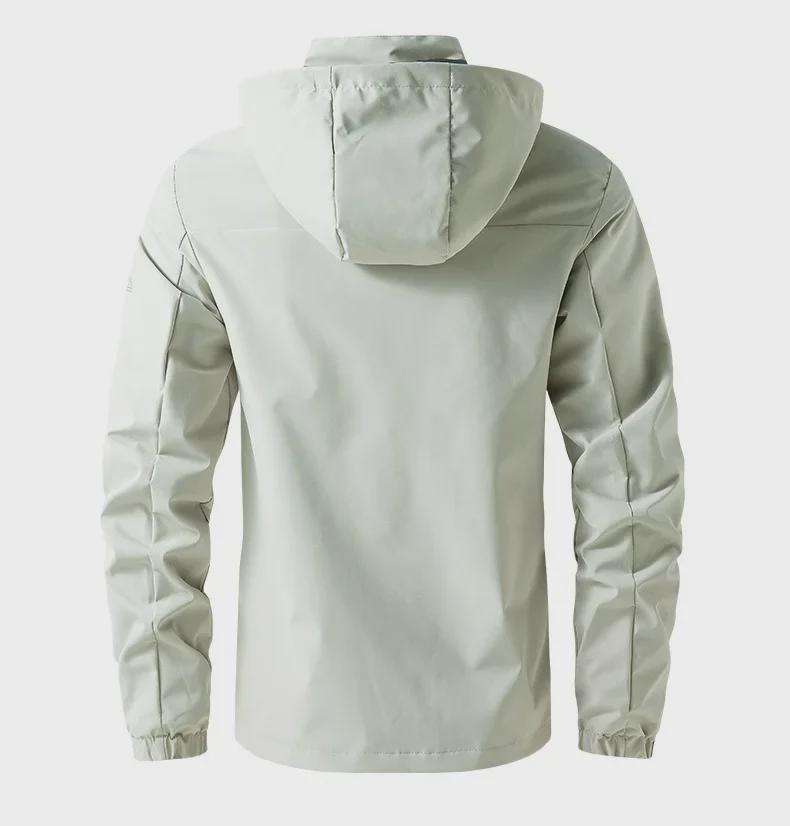 Мужская съемная водонепроницаемая дышащая куртка для активного отдыха на осень-зиму 2024 г.