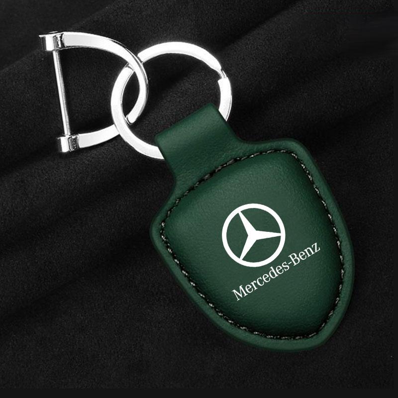 CQR1 Car Shield Keychain Business Gift Key Ring Wallet For Mercedes benz E GLK CLS A W204 W213 W221 ML ABR Apple Tree c200 Accessorie